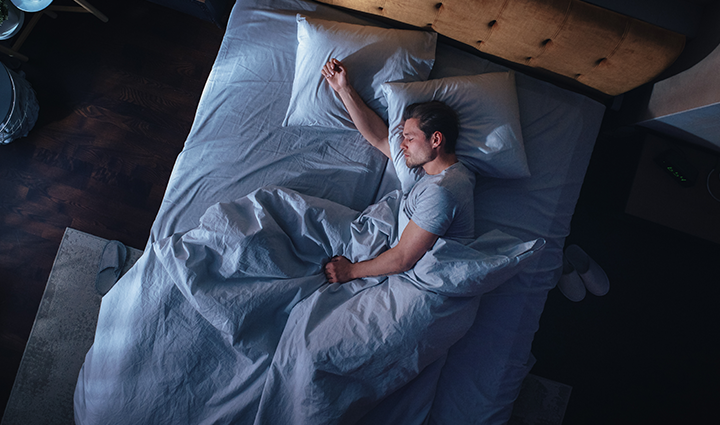 why do men sleep after sex