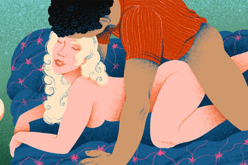 right angle doggy style sex position