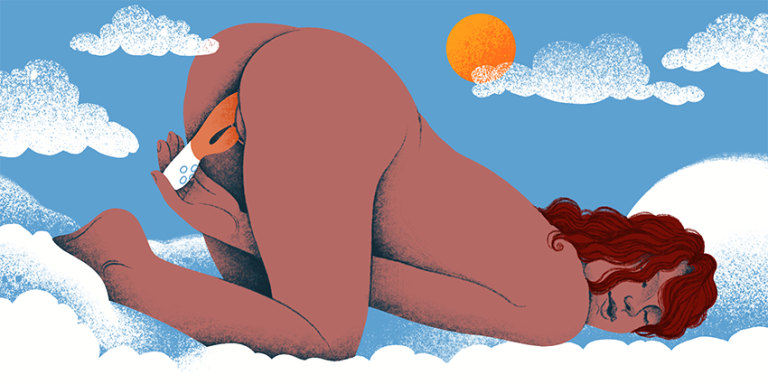 doggy solo sex position