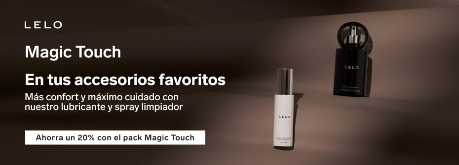 Accesorios LELO Magic Touch: lubricante y spray limpiador íntimo