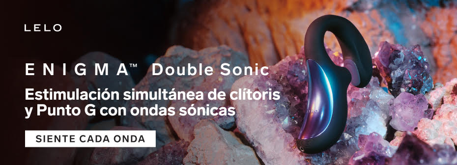 Vibrador LELO ENIGMA Double Sonic con estimulación dual de clítoris y Punto G