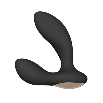 Masajeador de próstata HUGO 2 Remote de LELO en color negro con doble motor y diseño ergonómico
