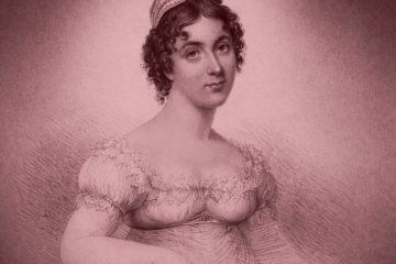 Retrato de Harriette Wilson, cortesana británica del siglo XIX