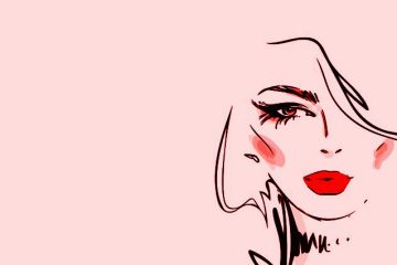 Ilustración sensual femenina para el relato erótico Criatura de cuatro cabezas