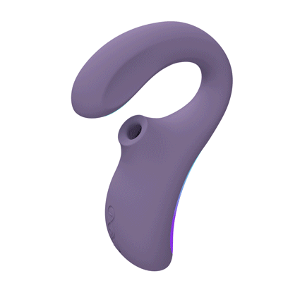 LELO ENIGMA Double Sonic en color Cyber Purple con tecnología DeepSonic