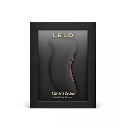 SONA 3 Cruise de LELO en color negro en su packaging prémium