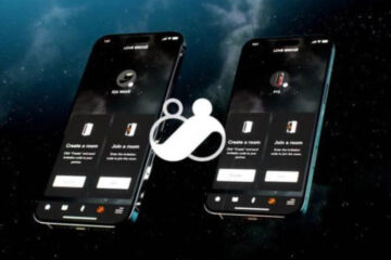 Love Bridge de LELO conectando dos juguetes sexuales compatibles mediante una sala privada en la aplicación