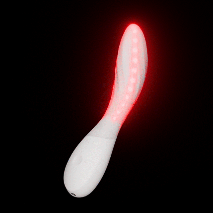 LELO MONA Spectra con fototerapia de luz roja, azul y verde para el bienestar íntimo y la estimulación del Punto G
