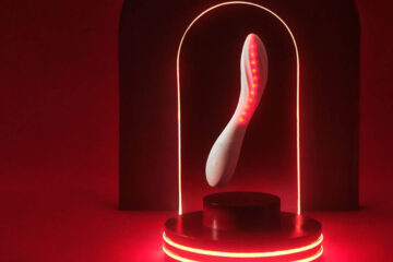 LELO MONA Spectra, vibrador para el Punto G con terapia de luz roja y fotobiomodulación