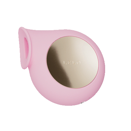 Succionador de clítoris LELO SILA rosa con ondas sónicas y boquilla ancha