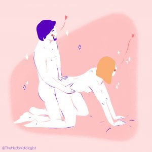 La posizione sessuale della pecorina