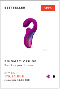 ENIGMA Cruise di LELO 